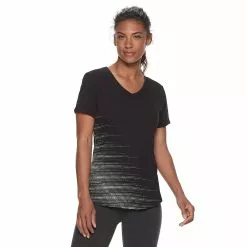 Women's Tek Gear® Essential Short Sleeve Graphic Tee -Teks Gear Clothing Shop 2631893 Pin Dot