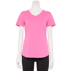 Women's Tek Gear® Essential Short Sleeve Graphic Tee -Teks Gear Clothing Shop 2631893 Pink Motivate
