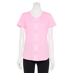 Women's Tek Gear® Essential Short Sleeve Graphic Tee -Teks Gear Clothing Shop 2631893 Rose Geometric