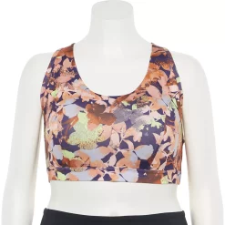 Plus Size Tek Gear® Racerback Low-Impact Sports Bra 54 Plus Size Tek Gear® Racerback Low-Impact Sports Bra -Teks Gear Clothing Shop 2750546 Abstract Print