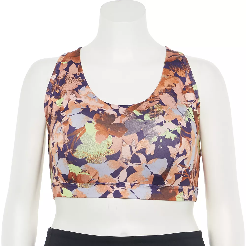 Plus Size Tek Gear® Racerback Low-Impact Sports Bra 17 Plus Size Tek Gear® Racerback Low-Impact Sports Bra - Image 15