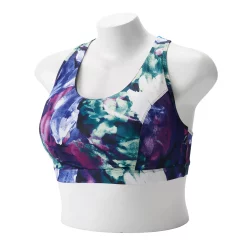 Plus Size Tek Gear® Racerback Low-Impact Sports Bra 52 Plus Size Tek Gear® Racerback Low-Impact Sports Bra -Teks Gear Clothing Shop 2750546 Black Ground Floral