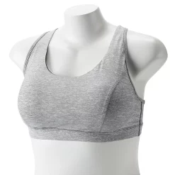 Plus Size Tek Gear® Racerback Low-Impact Sports Bra 66 Plus Size Tek Gear® Racerback Low-Impact Sports Bra -Teks Gear Clothing Shop 2750546 Heather Black