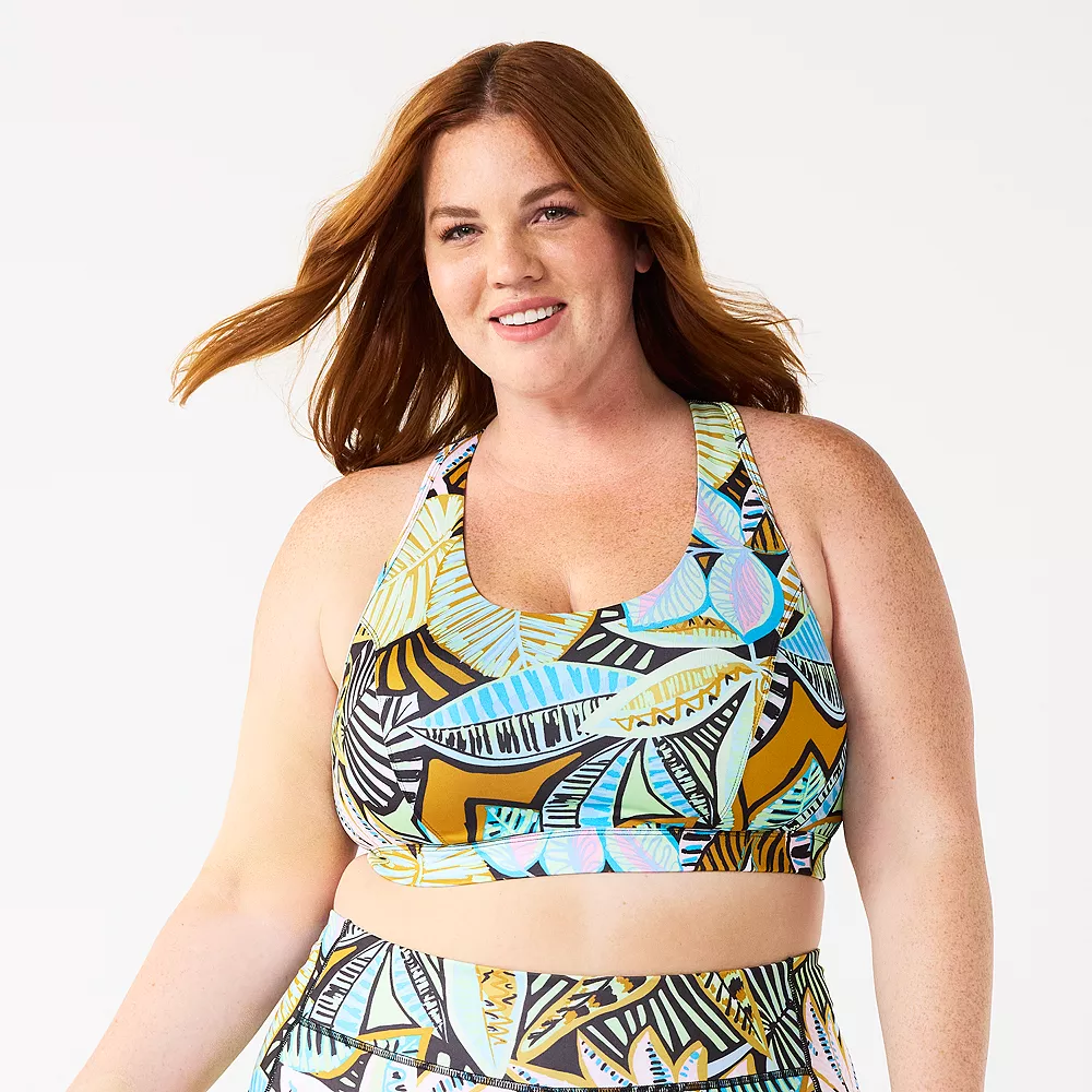 Plus Size Tek Gear® Racerback Low-Impact Sports Bra 39 Plus Size Tek Gear® Racerback Low-Impact Sports Bra - Image 37