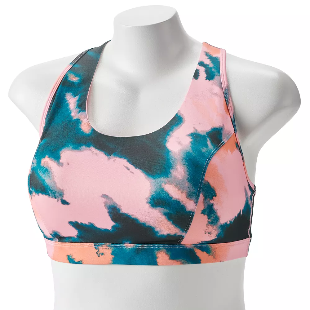 Plus Size Tek Gear® Racerback Low-Impact Sports Bra 3 Plus Size Tek Gear® Racerback Low-Impact Sports Bra
