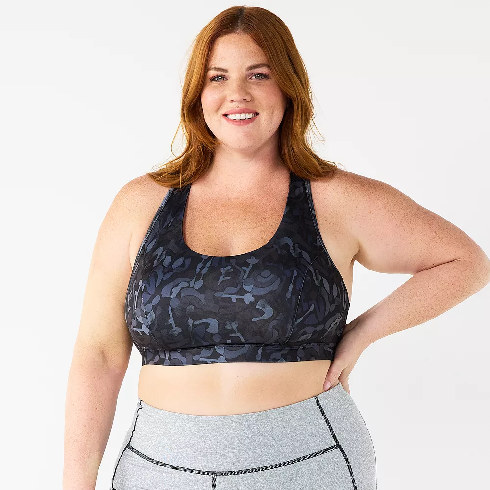 Plus Size Tek Gear® Racerback Low-Impact Sports Bra 26 Plus Size Tek Gear® Racerback Low-Impact Sports Bra - Image 24