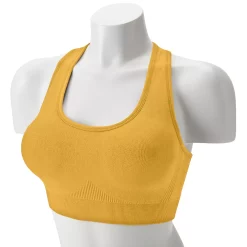 Tek Gear® Seamless Low-Impact Sports Bra -Teks Gear Clothing Shop 2976589 Honey Wheat