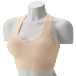 Tek Gear® Seamless Low-Impact Sports Bra -Teks Gear Clothing Shop 2976589 Latte