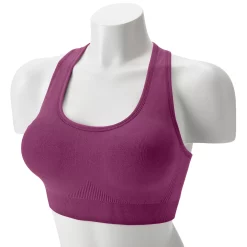Tek Gear® Seamless Low-Impact Sports Bra -Teks Gear Clothing Shop 2976589 Ravishing Orchid