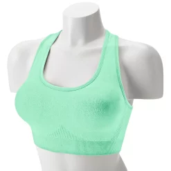 Tek Gear® Seamless Low-Impact Sports Bra -Teks Gear Clothing Shop 2976589 Shy Green
