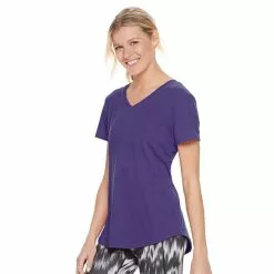 Women's Tek Gear® Essential Short Sleeve Tee -Teks Gear Clothing Shop 3090387 Blake Grape