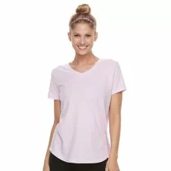 Women's Tek Gear® Essential Short Sleeve Tee -Teks Gear Clothing Shop 3090387 Hush Lavender