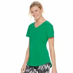 Women's Tek Gear® Essential Short Sleeve Tee -Teks Gear Clothing Shop 3090387 Monet Green
