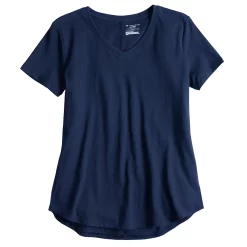 Women's Tek Gear® Essential Short Sleeve Tee -Teks Gear Clothing Shop 3090387 Navy