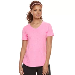 Women's Tek Gear® Essential Short Sleeve Tee -Teks Gear Clothing Shop 3090387 Punchy Pink