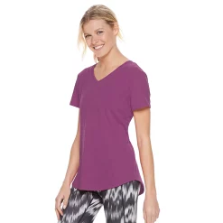Women's Tek Gear® Essential Short Sleeve Tee -Teks Gear Clothing Shop 3090387 Ravishing Orchid