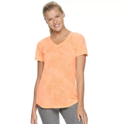 Women's Tek Gear® Essential Burnout Tee -Teks Gear Clothing Shop 3090912 Burnout Orange