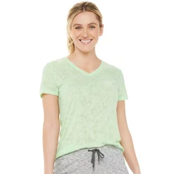 Women's Tek Gear® Essential Burnout Tee -Teks Gear Clothing Shop 3090912 Light Green Burnout