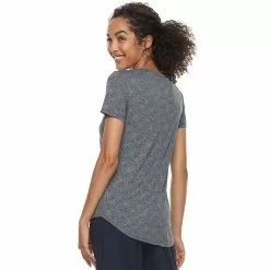 Petite Tek Gear® Moisture-Wicking V-Neck Tee -Teks Gear Clothing Shop 3220626 ALT