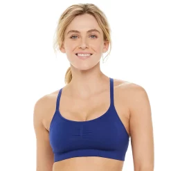 Tek Gear® Seamless Low-Impact Sports Bra -Teks Gear Clothing Shop 3280289 Chandler Navy