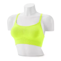 Tek Gear® Seamless Low-Impact Sports Bra -Teks Gear Clothing Shop 3280289 Easy Green