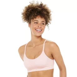 Tek Gear® Seamless Low-Impact Sports Bra -Teks Gear Clothing Shop 3280289 Pink Layer