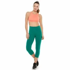 Women's Tek Gear® Essential High-Waisted Capri Leggings -Teks Gear Clothing Shop 3977494 ALT2