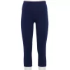 Women's Tek Gear® Essential High-Waisted Capri Leggings -Teks Gear Clothing Shop 3977494 Navy Romance