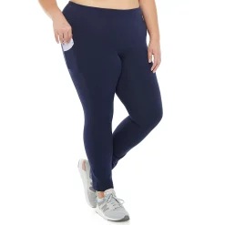 Plus Size Tek GearĀ® Pocket High-Waisted 7/8 Leggings
