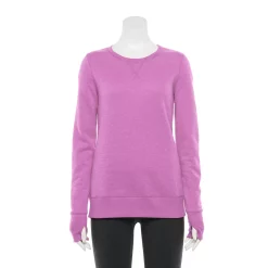 Women's Tek Gear® Ultrasoft Fleece Crewneck Sweatshirt -Teks Gear Clothing Shop 4302798 Lavender Maypop