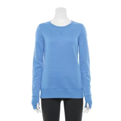 Women's Tek Gear® Ultrasoft Fleece Crewneck Sweatshirt -Teks Gear Clothing Shop 4302798 New Periwinkle