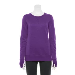 Women's Tek Gear® Ultrasoft Fleece Crewneck Sweatshirt -Teks Gear Clothing Shop 4302798 Orchid Gazebo