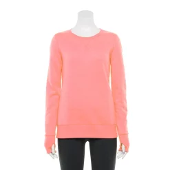 Women's Tek Gear® Ultrasoft Fleece Crewneck Sweatshirt -Teks Gear Clothing Shop 4302798 Pinktini