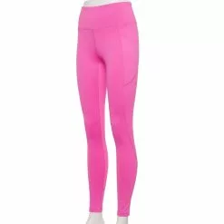 Women's Tek Gear® High-Waisted Pocket Leggings -Teks Gear Clothing Shop 4490797 Pink Trillion