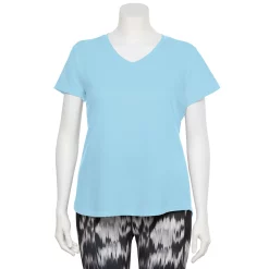 Plus Size Tek Gear® Core V-Neck Tee -Teks Gear Clothing Shop 4998289 Baron Rver