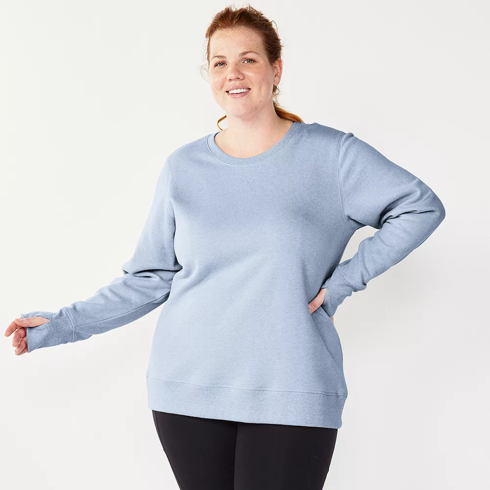 Plus Size Tek Gear® Ultrasoft Fleece Crewneck Sweatshirt 57 Plus Size Tek Gear® Ultrasoft Fleece Crewneck Sweatshirt - Image 55