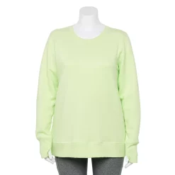 Plus Size Tek Gear® Ultrasoft Fleece Crewneck Sweatshirt 82 Plus Size Tek Gear® Ultrasoft Fleece Crewneck Sweatshirt -Teks Gear Clothing Shop 5000133 Awakening Green