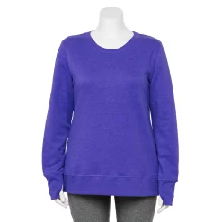 Plus Size Tek Gear® Ultrasoft Fleece Crewneck Sweatshirt 86 Plus Size Tek Gear® Ultrasoft Fleece Crewneck Sweatshirt -Teks Gear Clothing Shop 5000133 Blake Grape