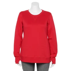 Plus Size Tek Gear® Ultrasoft Fleece Crewneck Sweatshirt 84 Plus Size Tek Gear® Ultrasoft Fleece Crewneck Sweatshirt -Teks Gear Clothing Shop 5000133 Chicago Red
