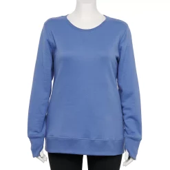 Plus Size Tek Gear® Ultrasoft Fleece Crewneck Sweatshirt 99 Plus Size Tek Gear® Ultrasoft Fleece Crewneck Sweatshirt -Teks Gear Clothing Shop 5000133 Kingsley Blue