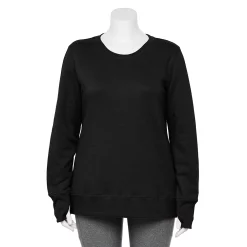 Plus Size Tek Gear® Ultrasoft Fleece Crewneck Sweatshirt