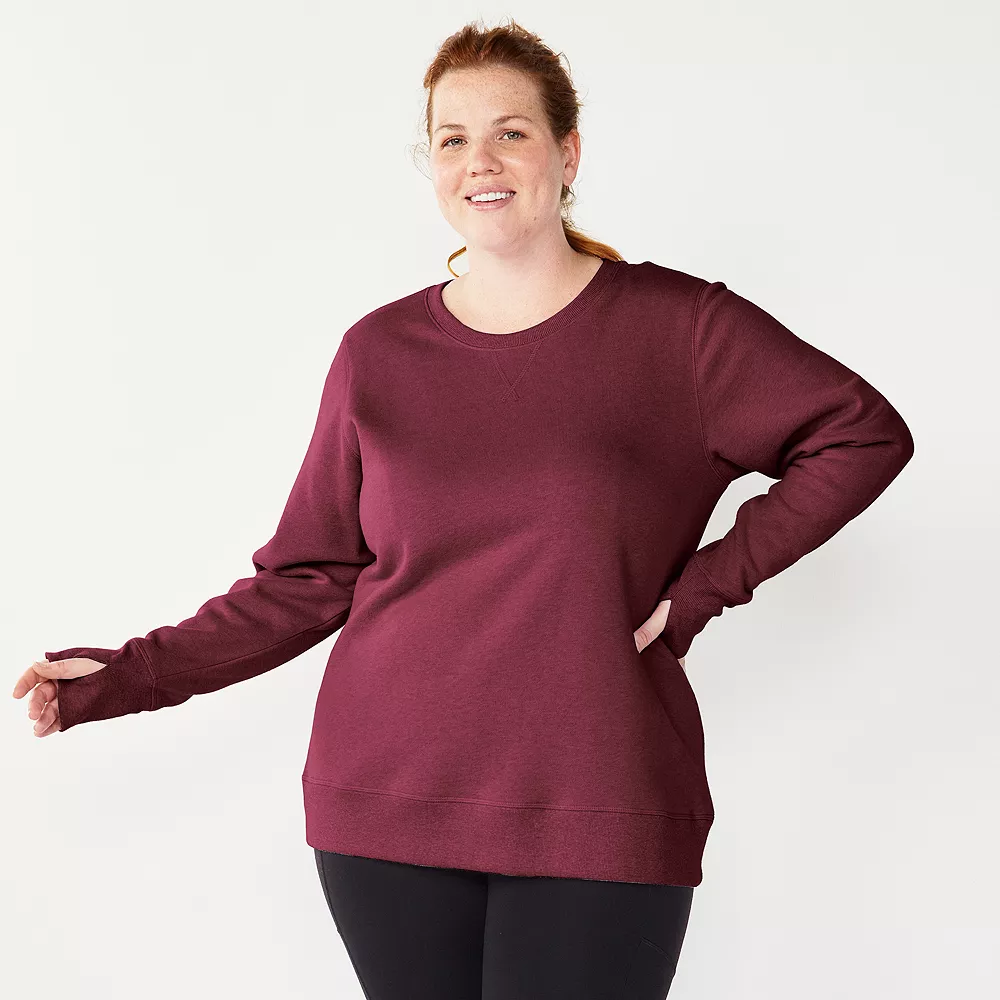 Plus Size Tek Gear® Ultrasoft Fleece Crewneck Sweatshirt 51 Plus Size Tek Gear® Ultrasoft Fleece Crewneck Sweatshirt - Image 49
