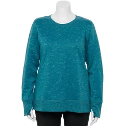 Plus Size Tek Gear® Ultrasoft Fleece Crewneck Sweatshirt 85 Plus Size Tek Gear® Ultrasoft Fleece Crewneck Sweatshirt -Teks Gear Clothing Shop 5000133 Wetlands