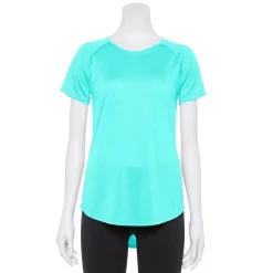 Women's Tek Gear® Performance Core Crewneck Tee 80 Women's Tek Gear® Performance Core Crewneck Tee -Teks Gear Clothing Shop 5015168 Aqua Crystal