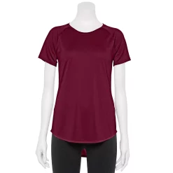 Women's Tek Gear® Performance Core Crewneck Tee 65 Women's Tek Gear® Performance Core Crewneck Tee -Teks Gear Clothing Shop 5015168 Night Sangria