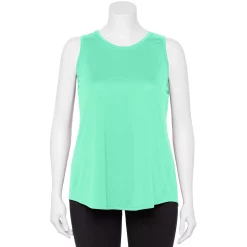 Plus Size Tek Gear® Performance Core Tank -Teks Gear Clothing Shop 5025837 Shy Green