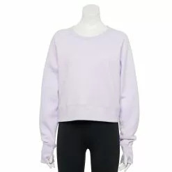 Women's Tek Gear® Ultrasoft Fleece Oversized Sweatshirt 16 Women's Tek Gear® Ultrasoft Fleece Oversized Sweatshirt -Teks Gear Clothing Shop 5128574 Tara Lavender