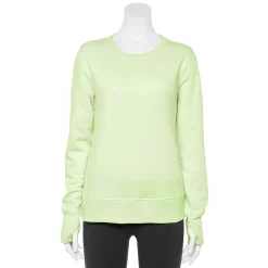 Petite Tek Gear® Ultrasoft Fleece Crewneck Sweatshirt -Teks Gear Clothing Shop 5146364 Brisk Mint
