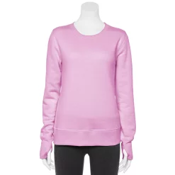 Petite Tek Gear® Ultrasoft Fleece Crewneck Sweatshirt -Teks Gear Clothing Shop 5146364 Lavender