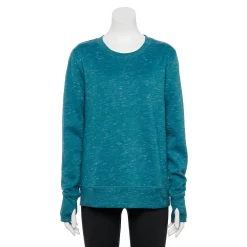 Petite Tek Gear® Ultrasoft Fleece Crewneck Sweatshirt -Teks Gear Clothing Shop 5146364 Wetlands